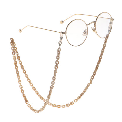 Chunky Harz Brillen Kette Brehn