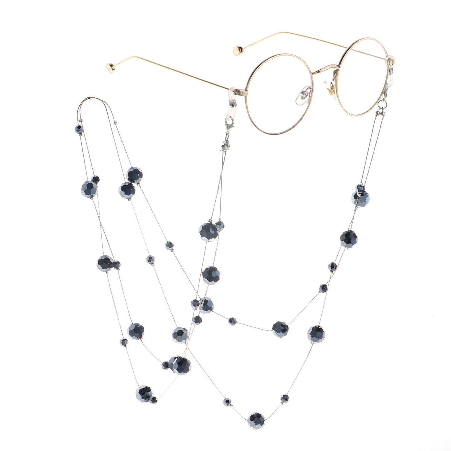 Elegante Perlen Brillen Kette Brehn