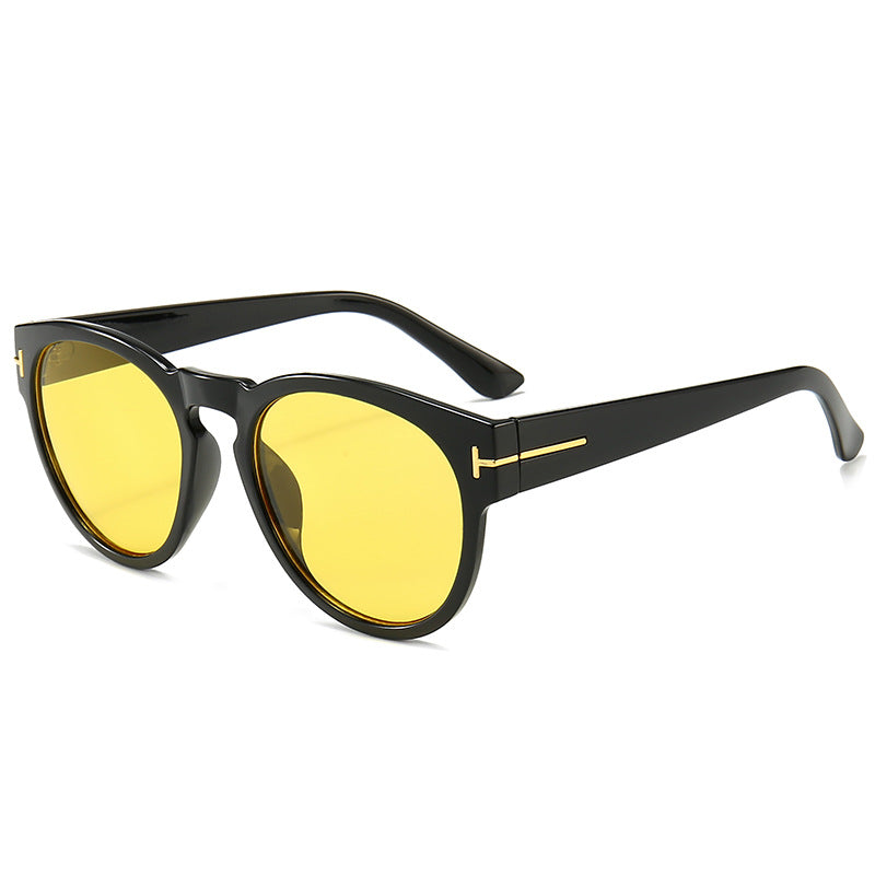 Stilvolle Vintage-inspirierte Katzenaugen-Sonnenbrille Brehn