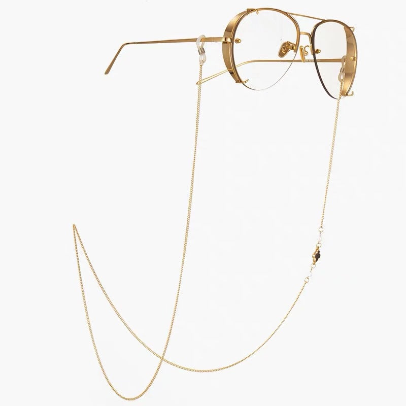 Elegante geschichtete Brillen Kette Brehn