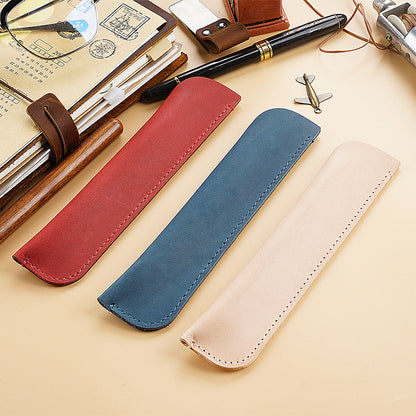 Leder Bleistift Rolltasche