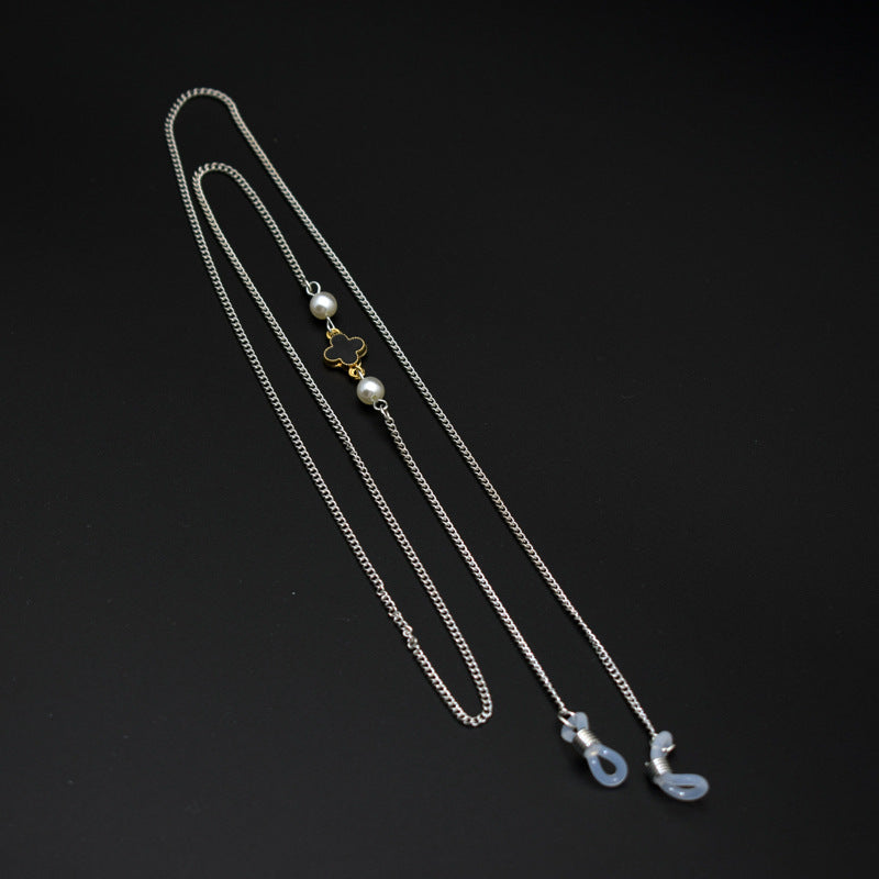 Elegante geschichtete Brillen Kette Brehn