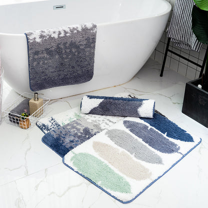 Plüsch Badezimmer Teppich Set