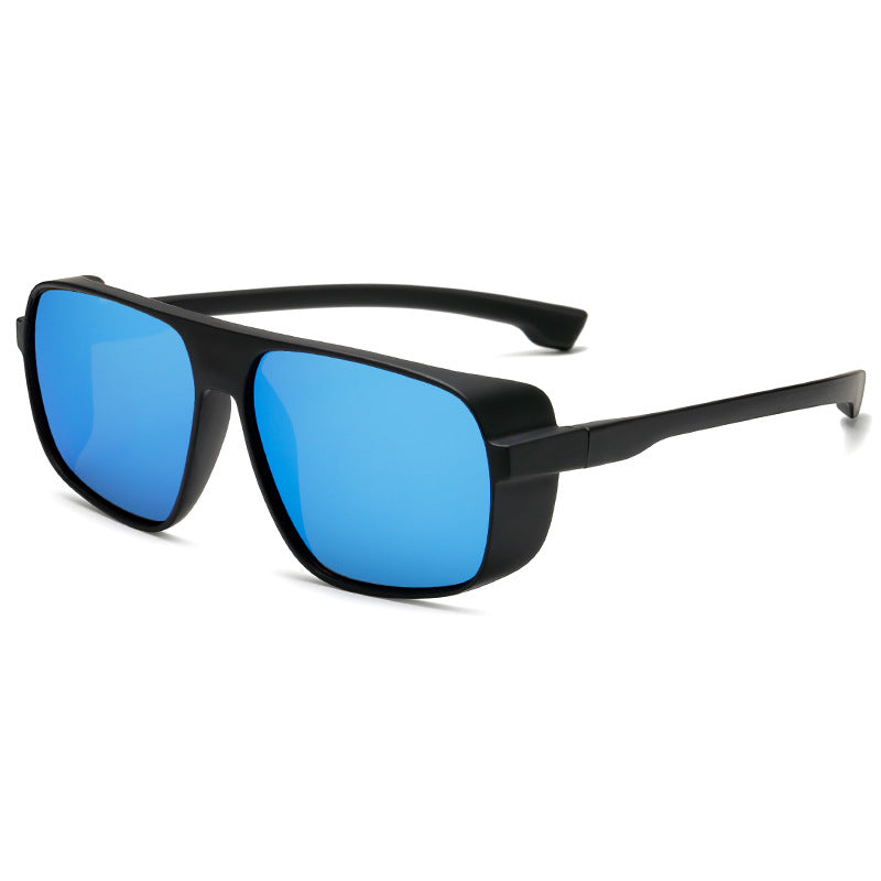 Damen Sportliche Sonnenbrille mit robustem Rahmen und polarisierten Gläsern Brehn