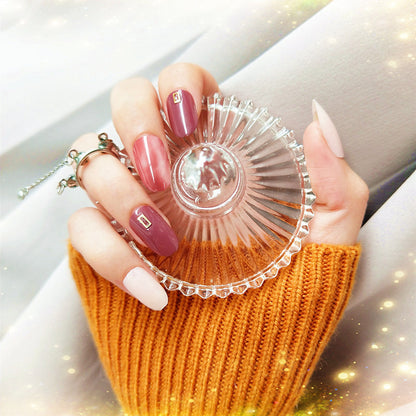 Glitzerndes Glamour Press-On Nagelset