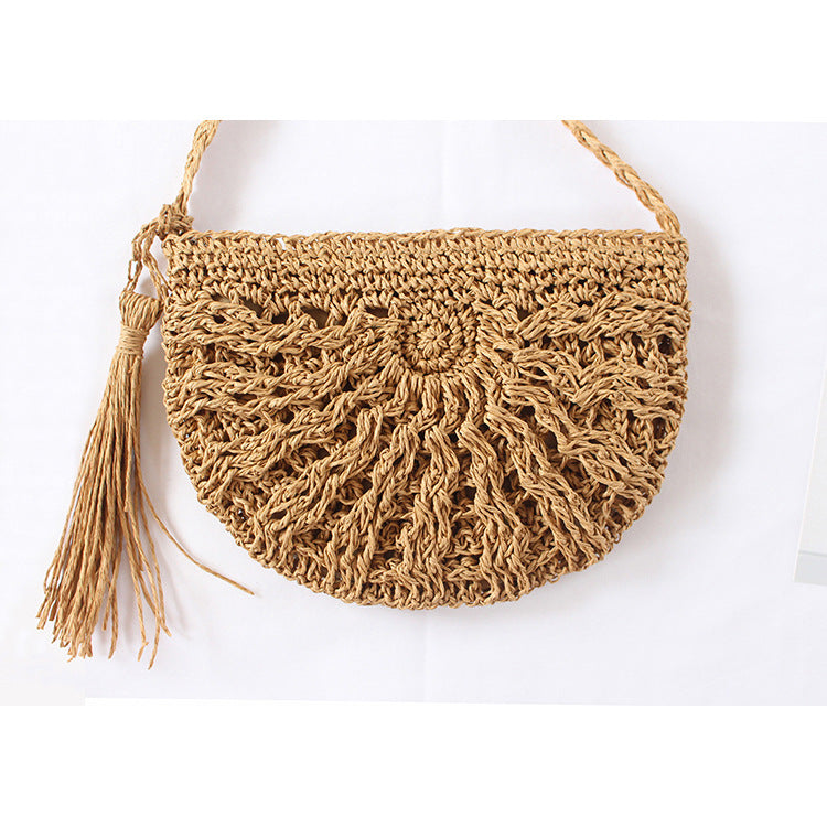 Handgefertigte Basttasche Brehn