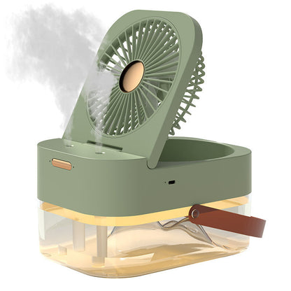 Portabler Spray-Ventilator mit Nachtlicht | Brehn