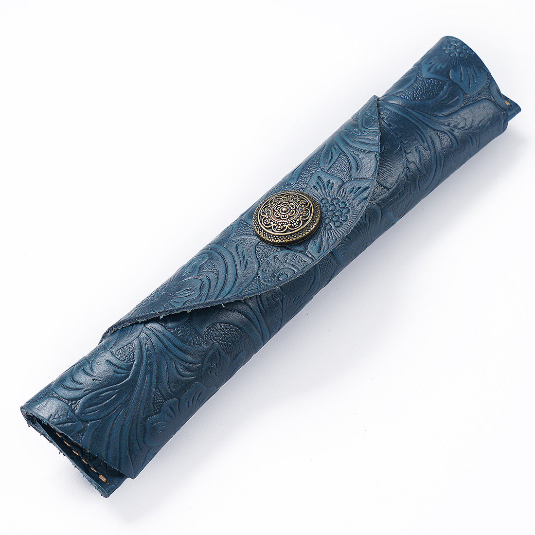Handgefertigtes Leder Bleistiftrolle Etui