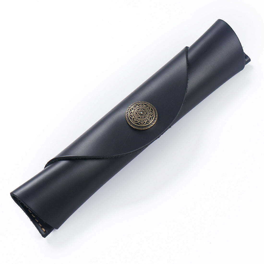 Handgefertigtes Leder Bleistiftrolle Etui