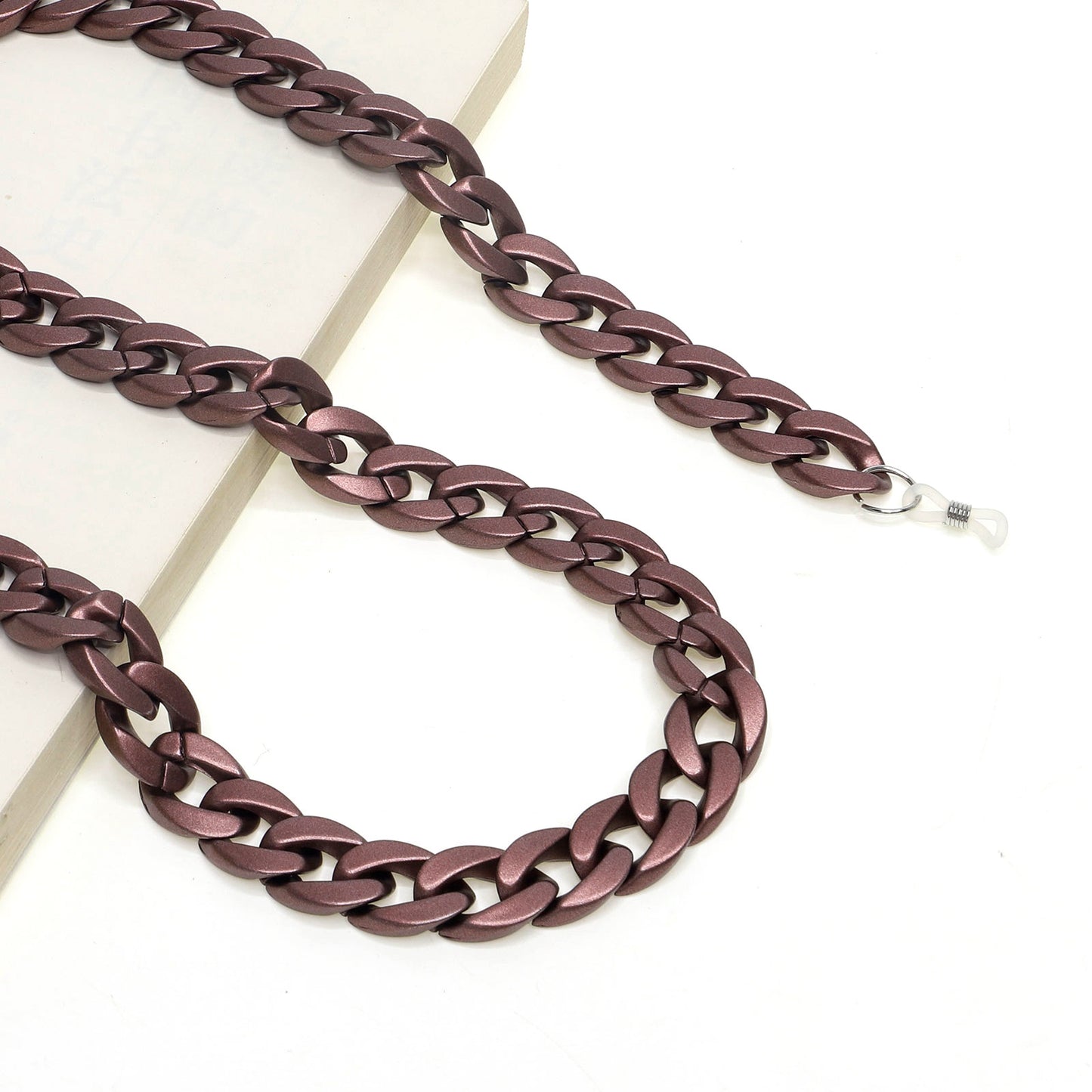 Stylische Übergroße Brillenkette Brehn