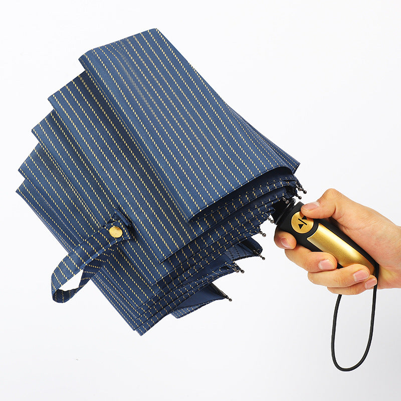 Damen automatischer Regenschirm mit stylishen Details Brehn