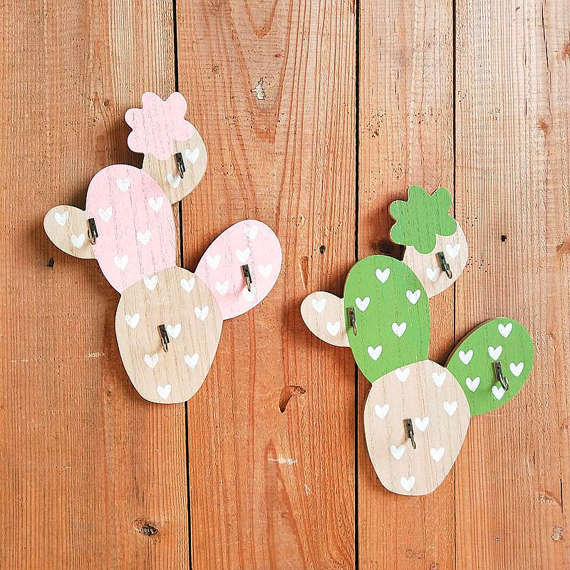Kaktus Wandhaken Dekor