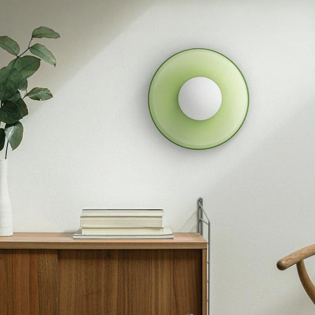 Runde Deckenlampe mit stilvoller Funktionalität - LumiSphere | Brehn