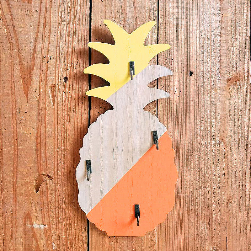 Dekorativer Ananas Wandhaken