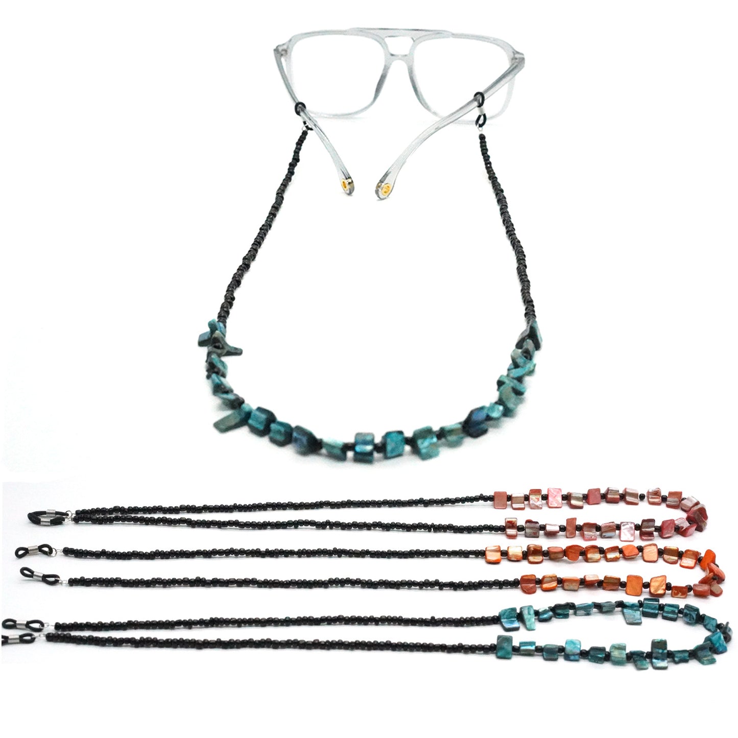 Artisan Perlen Brillenband Brehn