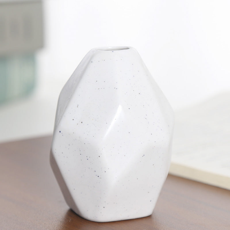 Geometrische Keramische Dekorative Vase Brehn