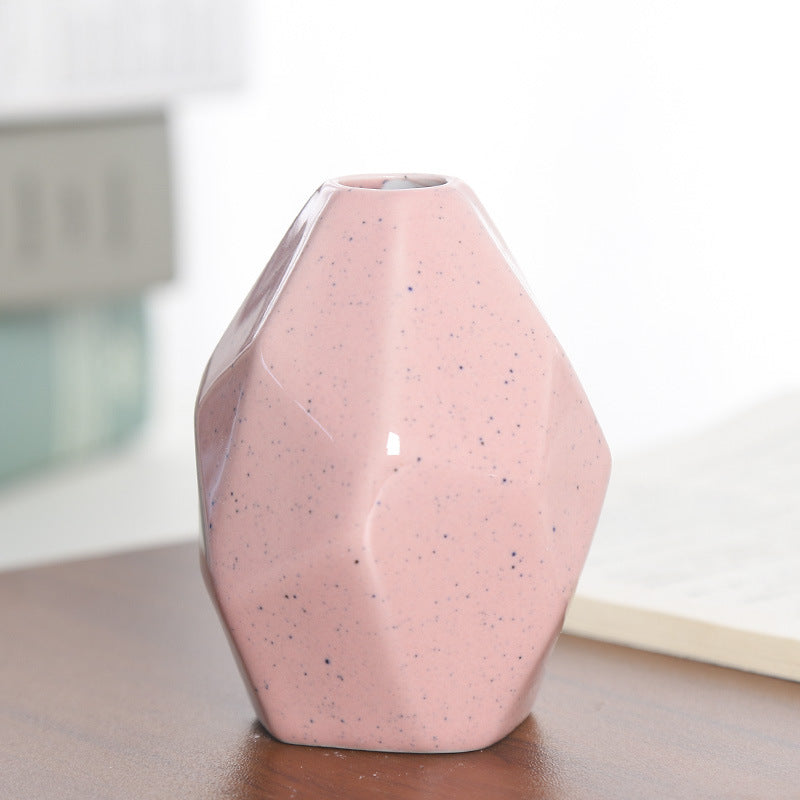 Geometrische Keramische Dekorative Vase Brehn