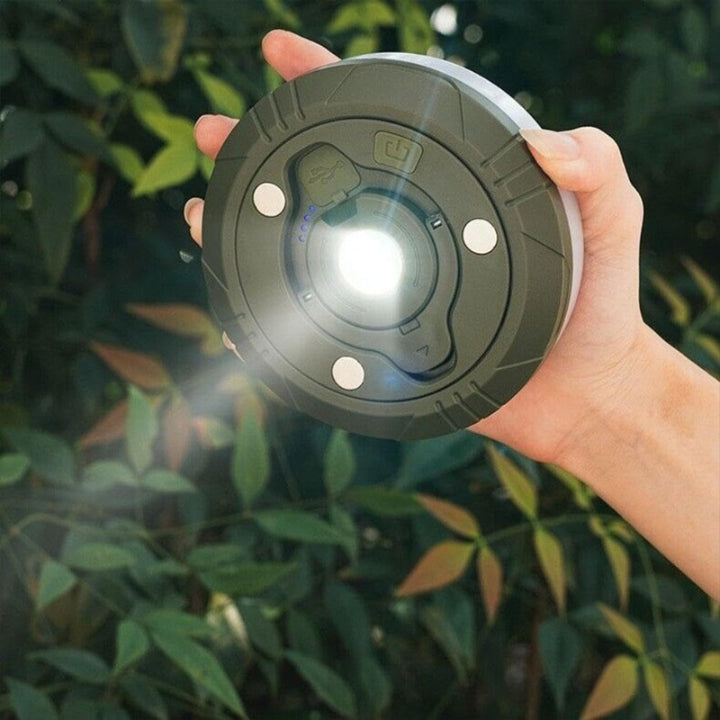 Campinglampe mit 10m RGB-Lichterkette — Deine magische Lichtquelle für unvergessliche Outdoor-Erlebnisse | Brehn