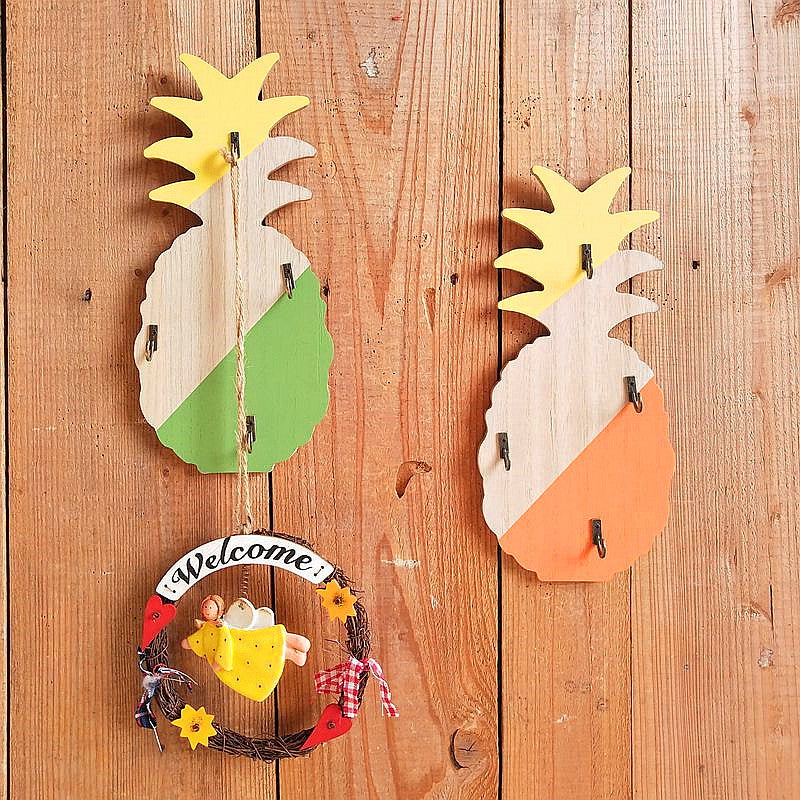 Dekorativer Ananas Wandhaken