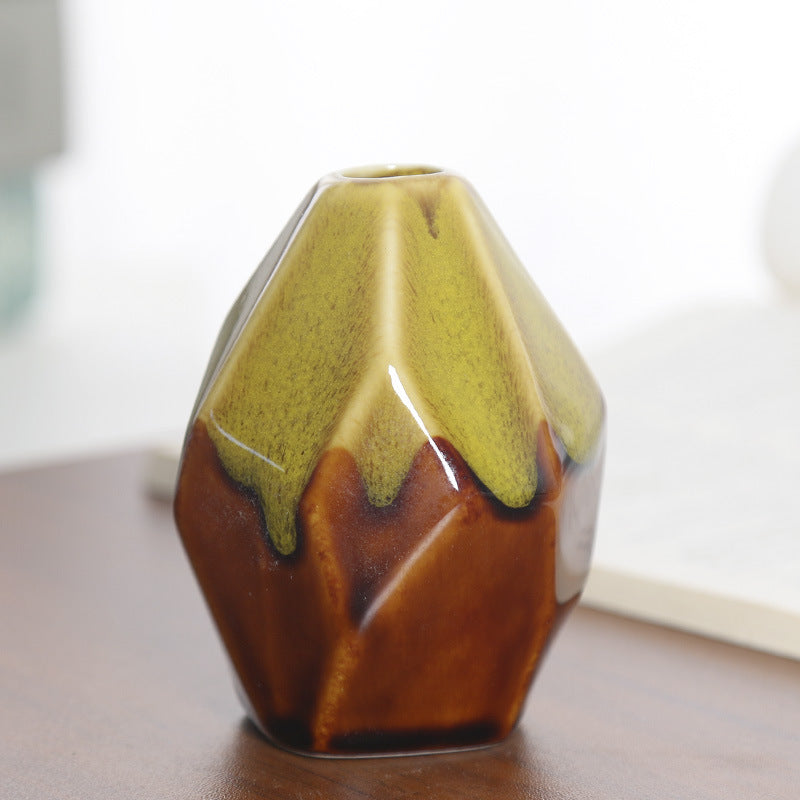 Geometrische Keramische Dekorative Vase Brehn