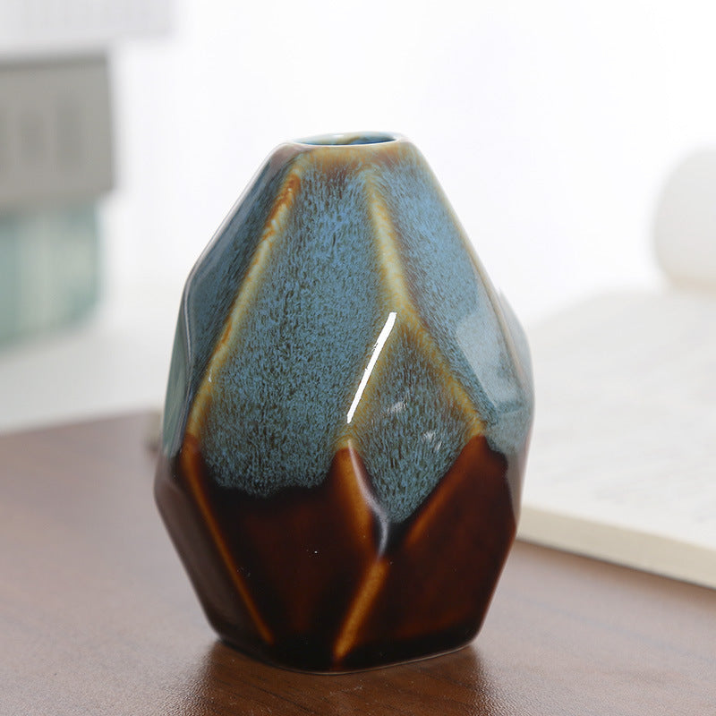 Geometrische Keramische Dekorative Vase Brehn