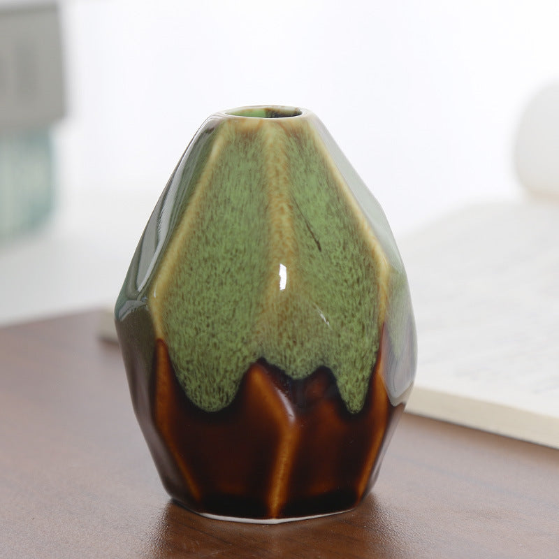 Geometrische Keramische Dekorative Vase Brehn