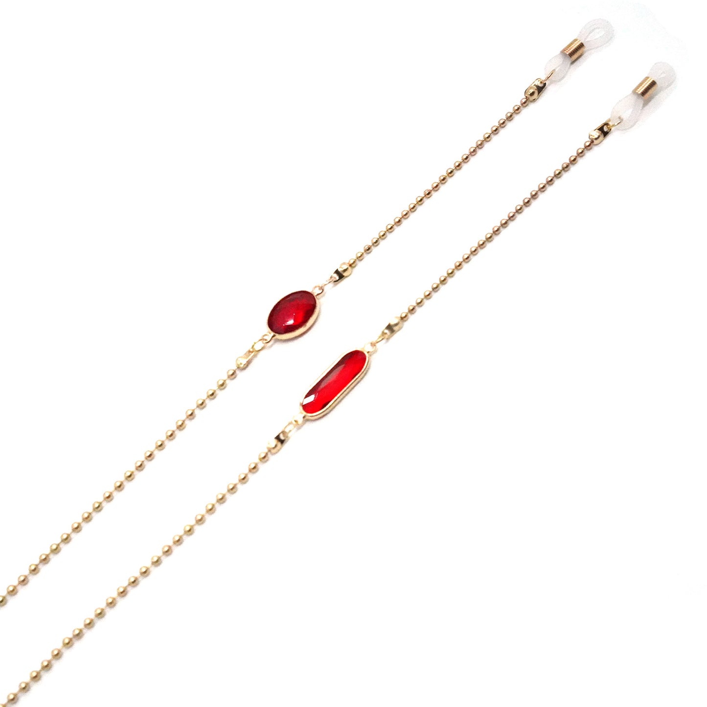 Elegante steinverzierte Brillenband Brehn