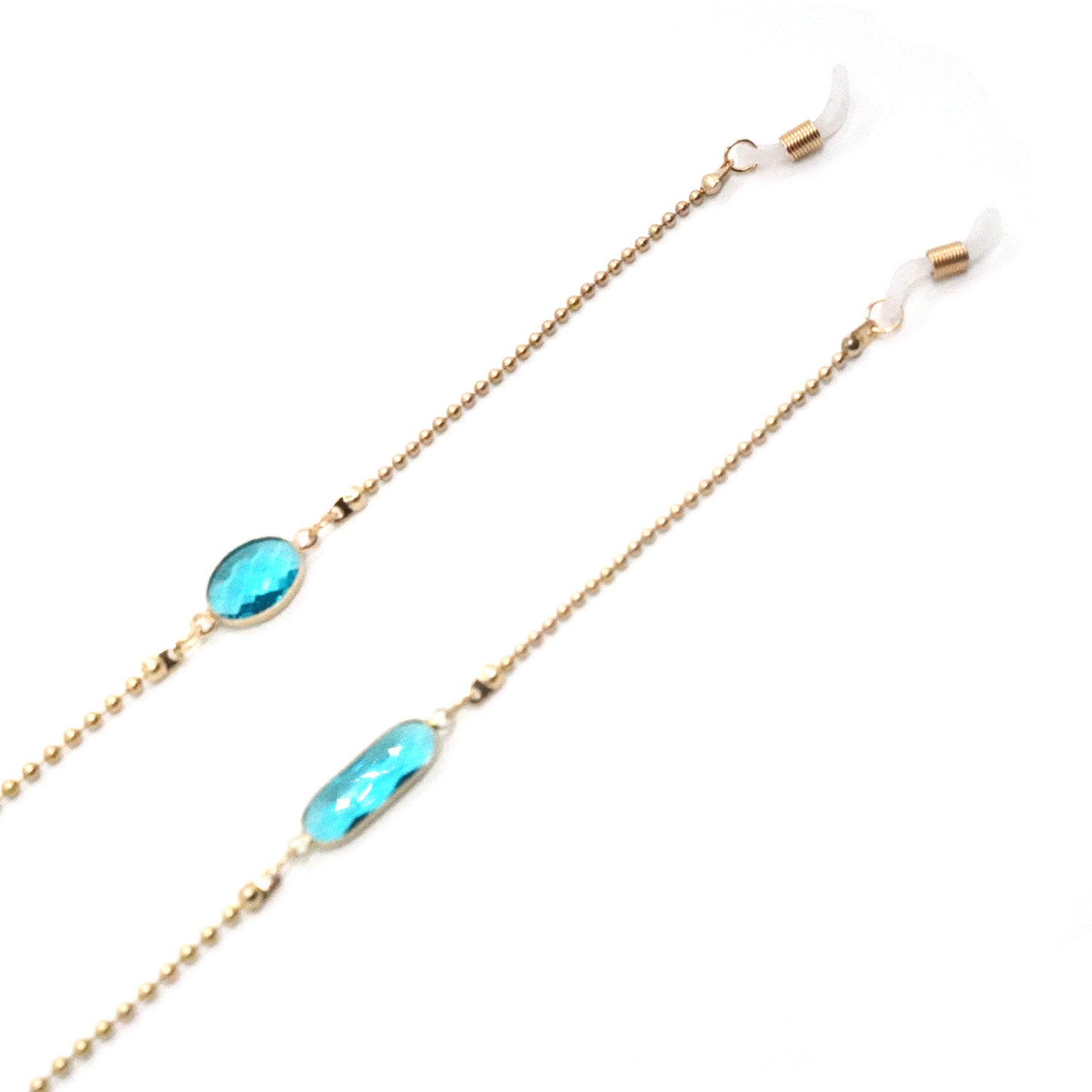 Elegante Edelstein Brillen Kette Brehn