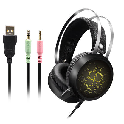 Gaming-Headset mit Noise-Cancelling und Verstellbarem Mikrofon Brehn