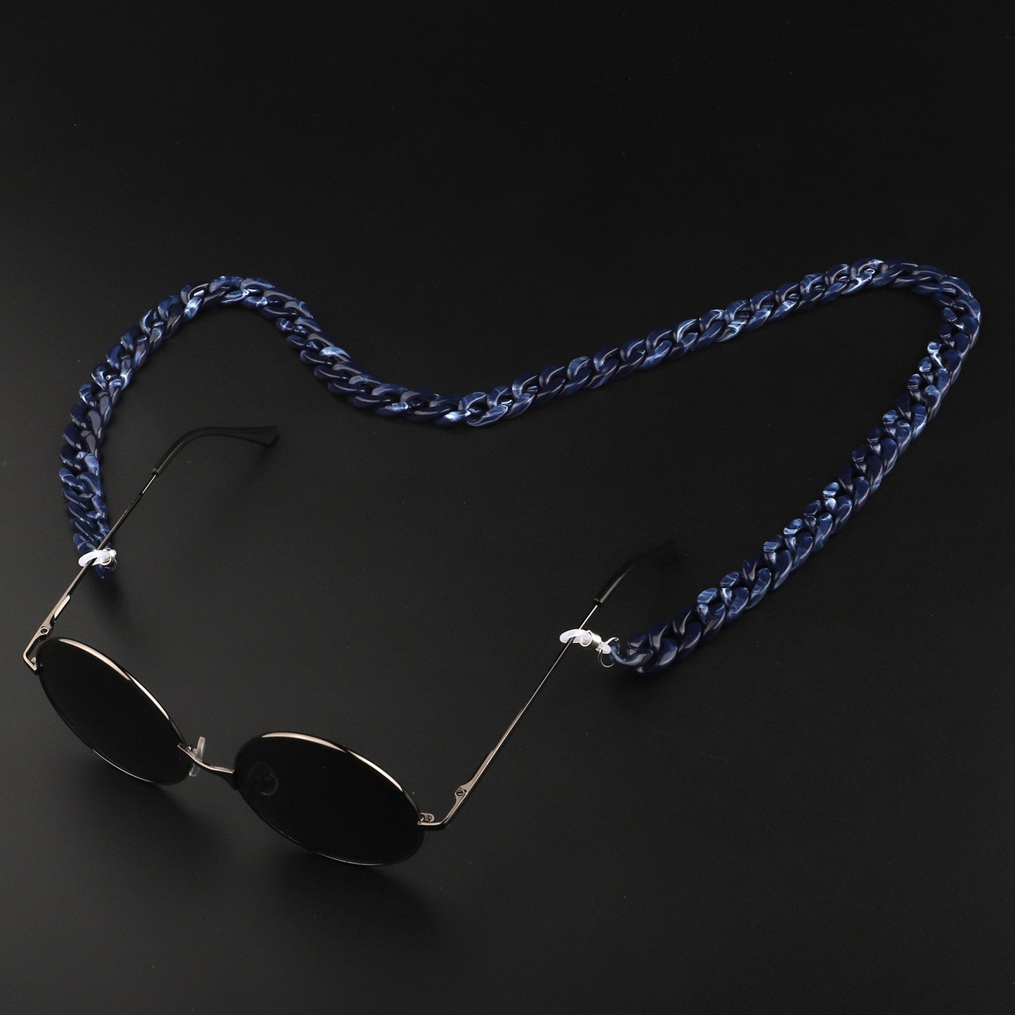 Trendy Chunky Link Brillen Kette Brehn