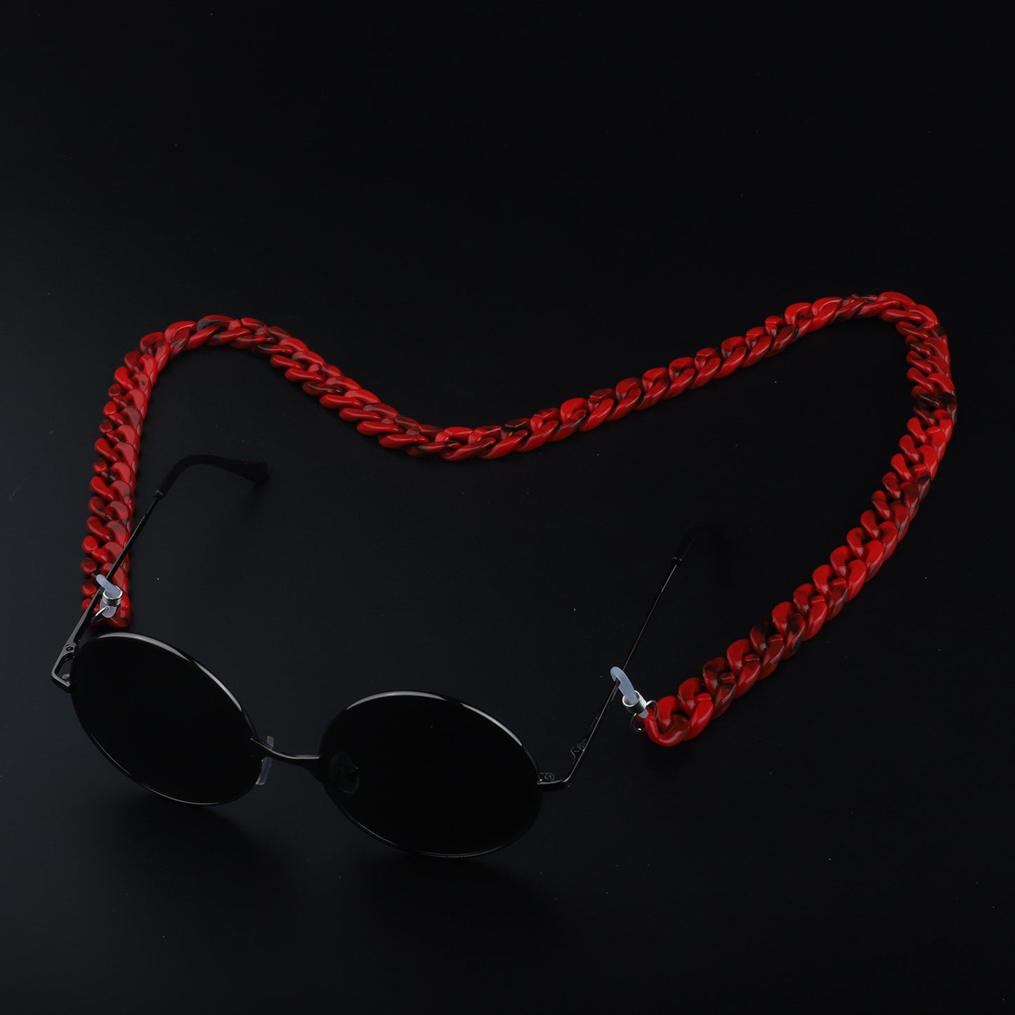 Trendy Chunky Link Brillen Kette Brehn