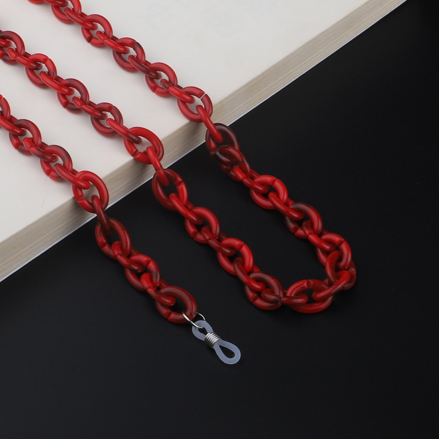 Trendy Chunky Link Brillen Kette Brehn