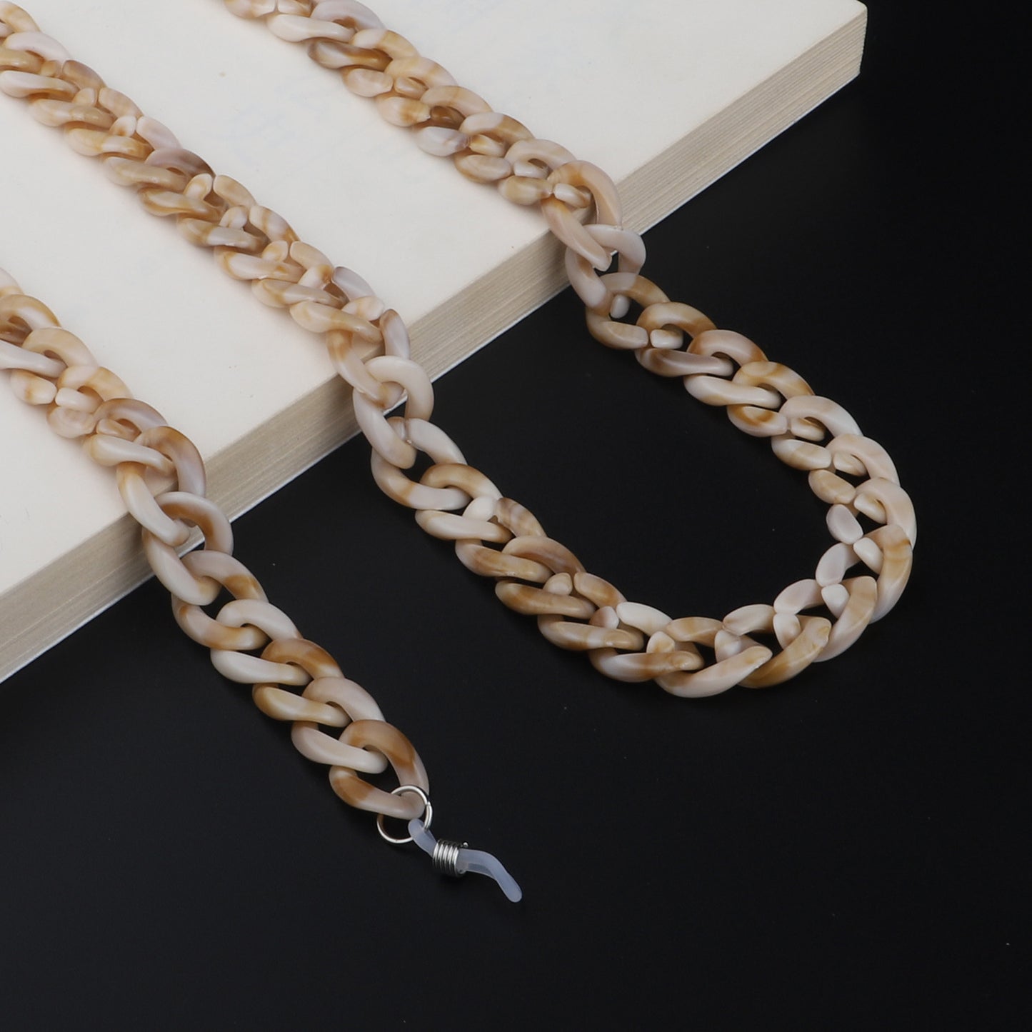 Trendy Chunky Link Brillen Kette Brehn