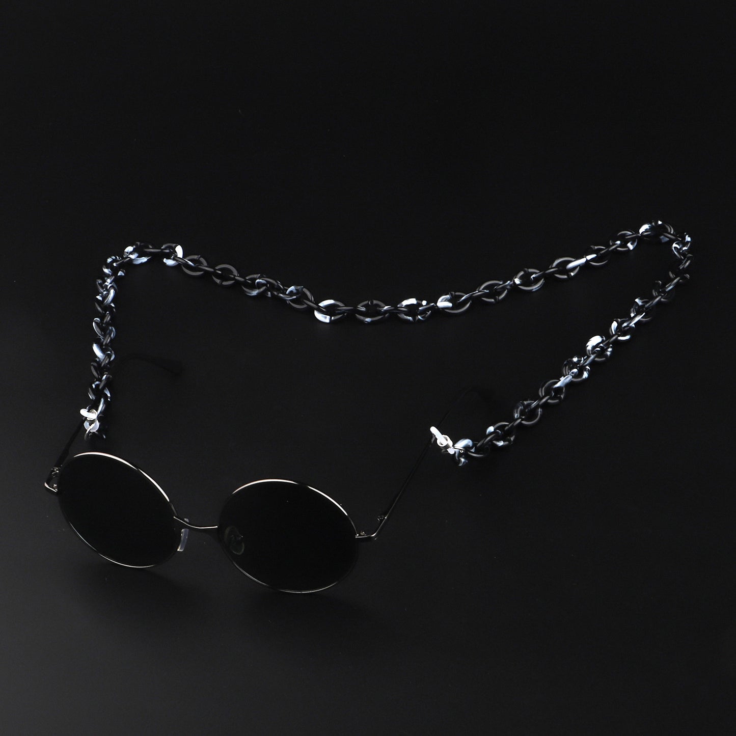 Trendy Chunky Link Brillen Kette Brehn
