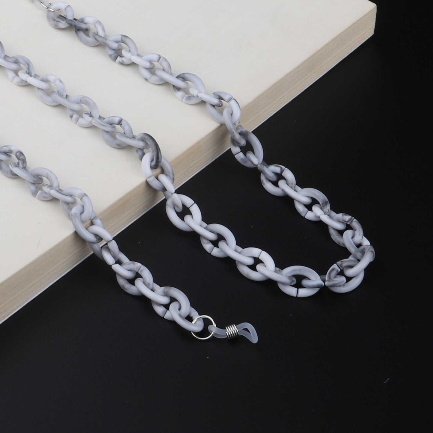 Trendy Chunky Link Brillen Kette Brehn