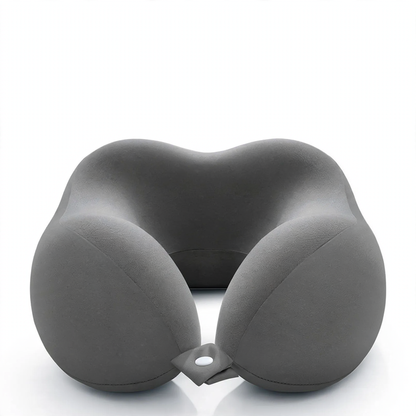 Memory-Foam U-Kissen mit 360°-Nackenstütze