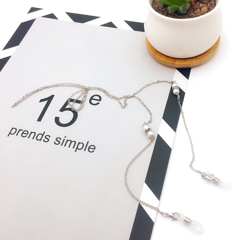 Premium Silber-Verbunden Brille Kette Brehn