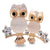 Elegante Eulen-Themen-Brosche Brehn
