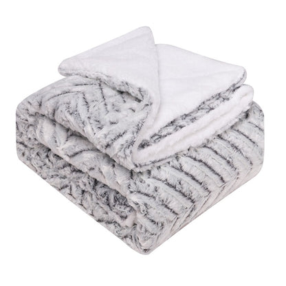 Damen hochwertige und gemütliche Kuscheldecke Brehn