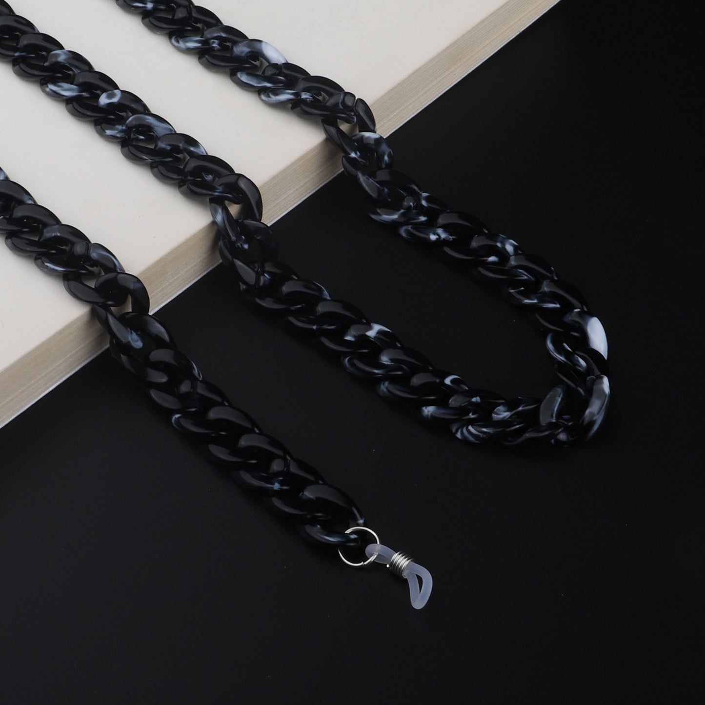 Trendy Chunky Link Brillen Kette Brehn