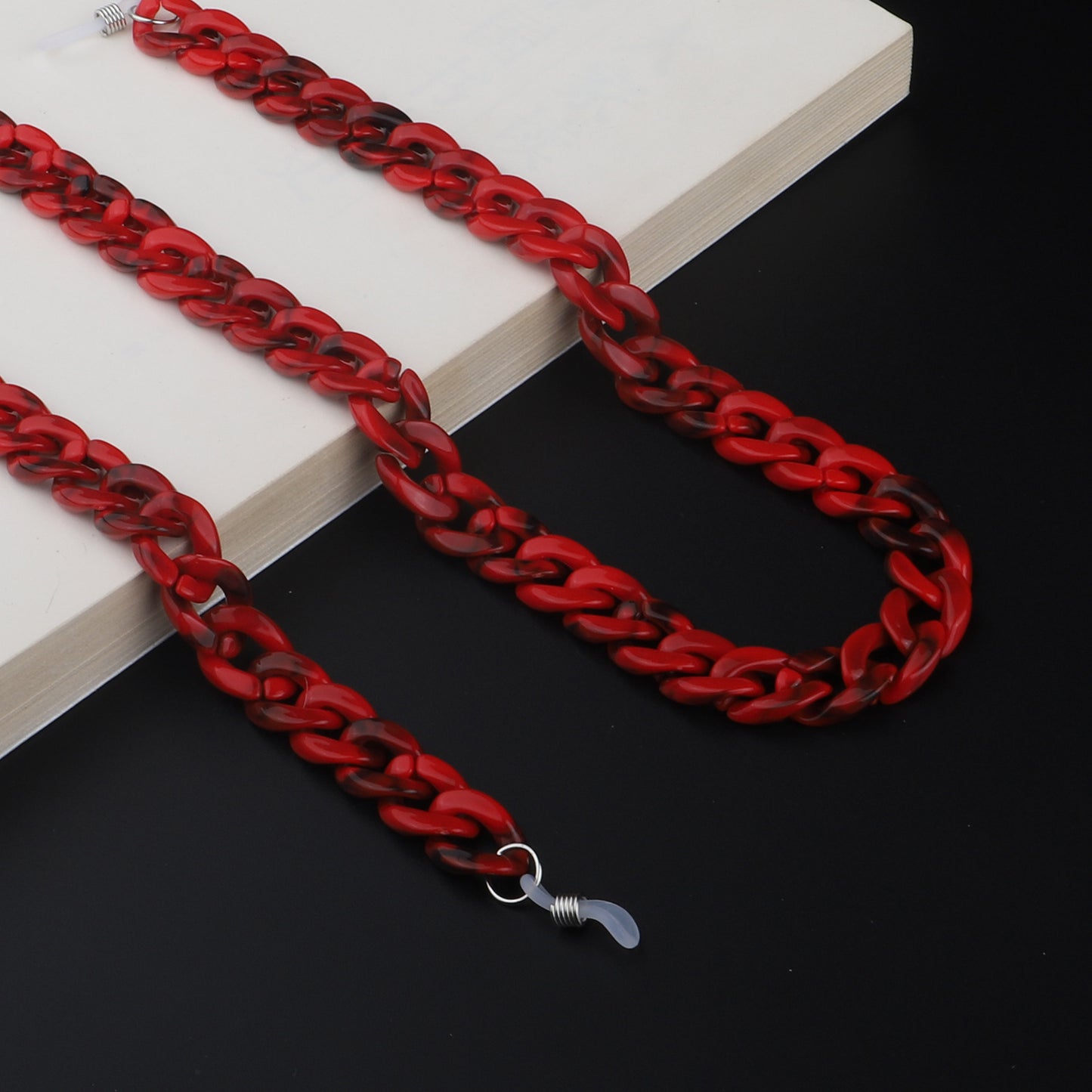 Trendy Chunky Link Brillen Kette Brehn