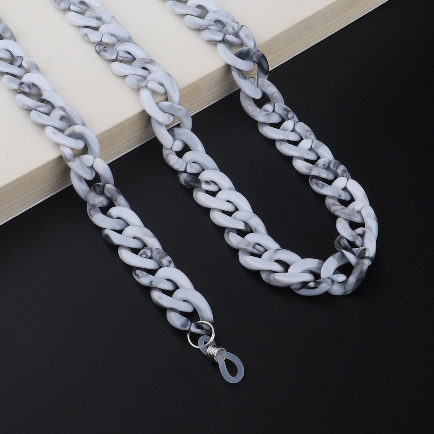 Trendy Chunky Link Brillen Kette Brehn