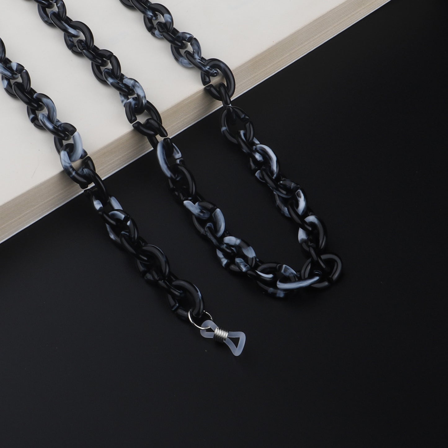 Trendy Chunky Link Brillen Kette Brehn