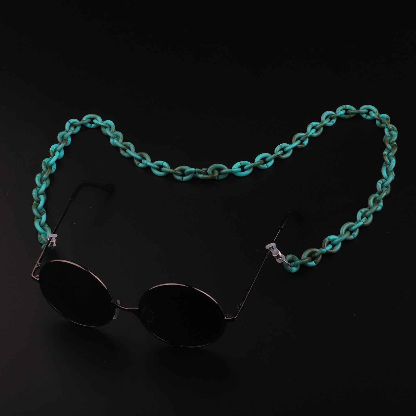 Trendy Chunky Link Brillen Kette Brehn