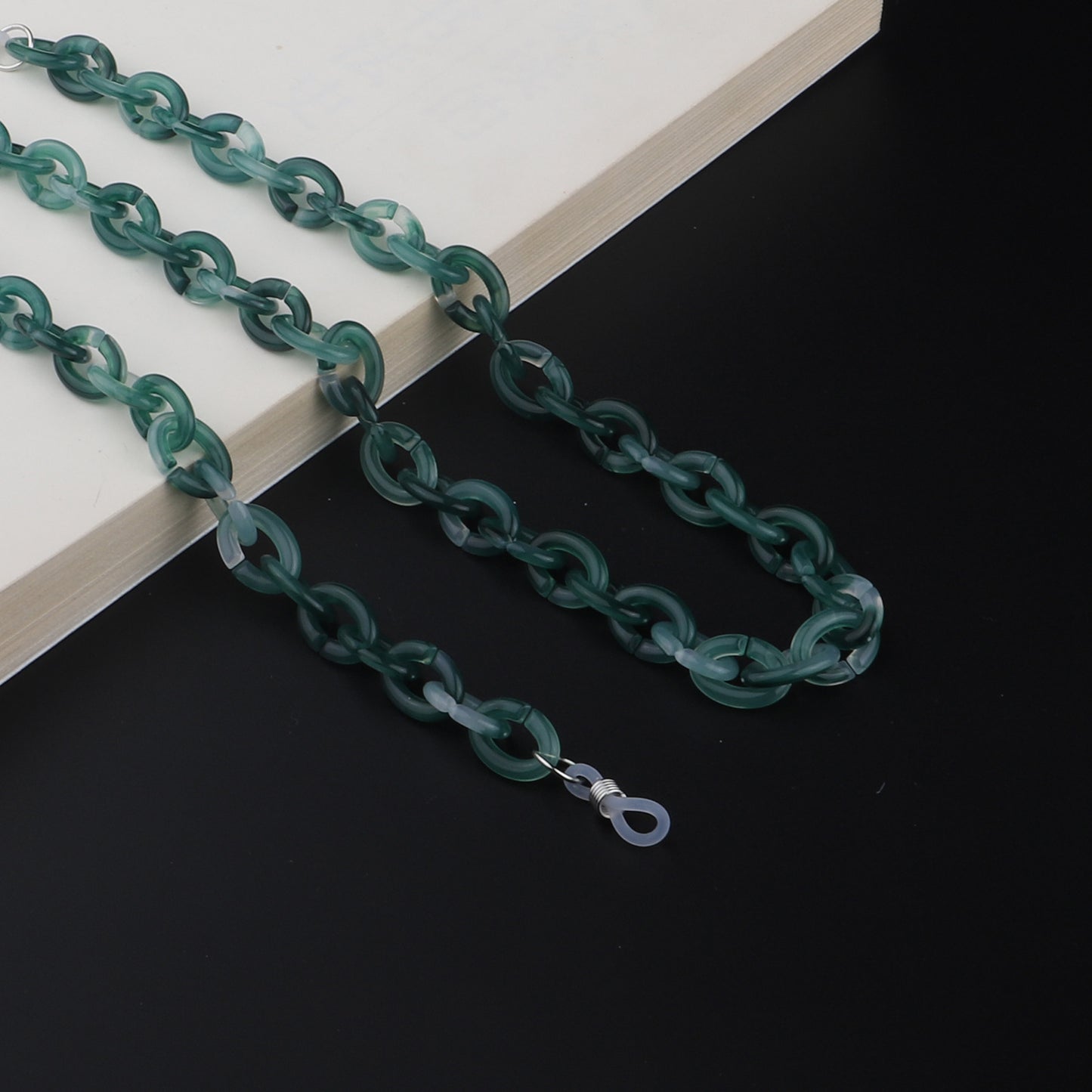 Trendy Chunky Link Brillen Kette Brehn