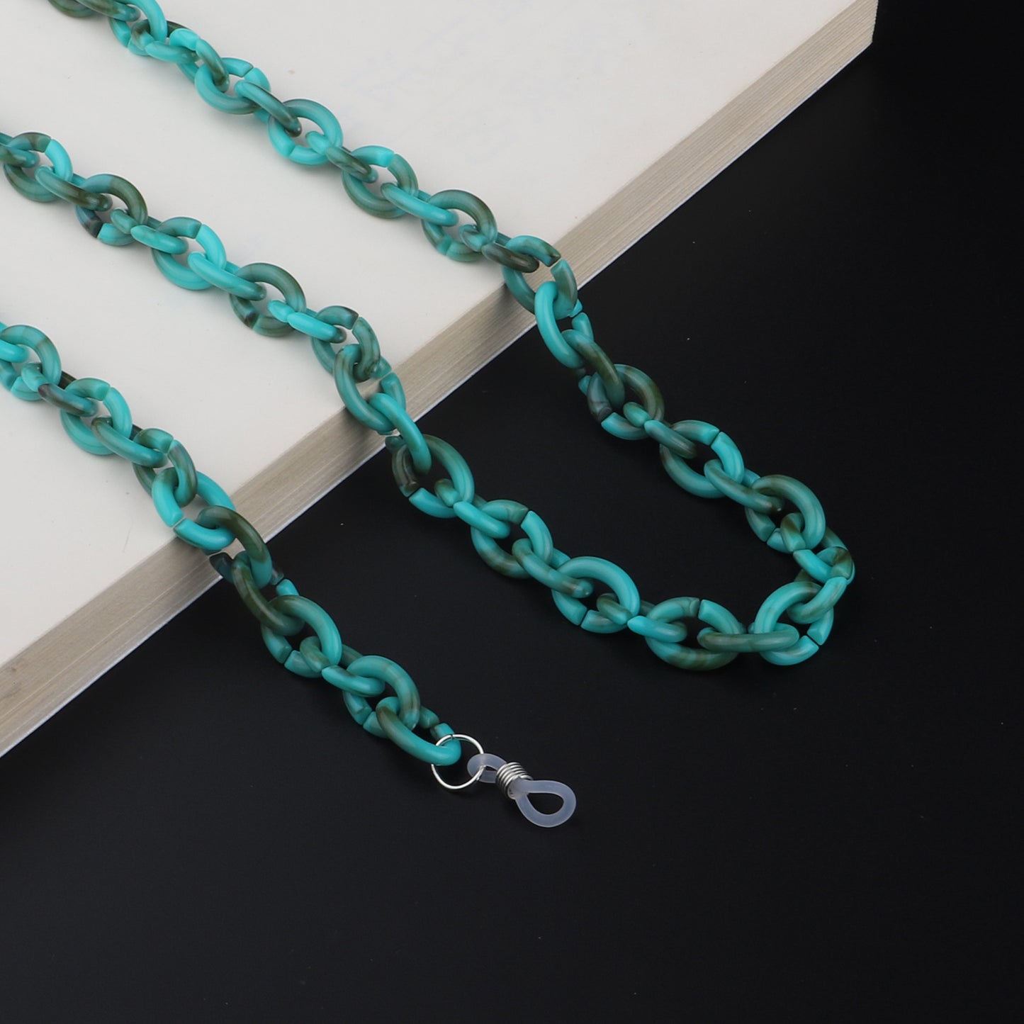 Trendy Chunky Link Brillen Kette Brehn