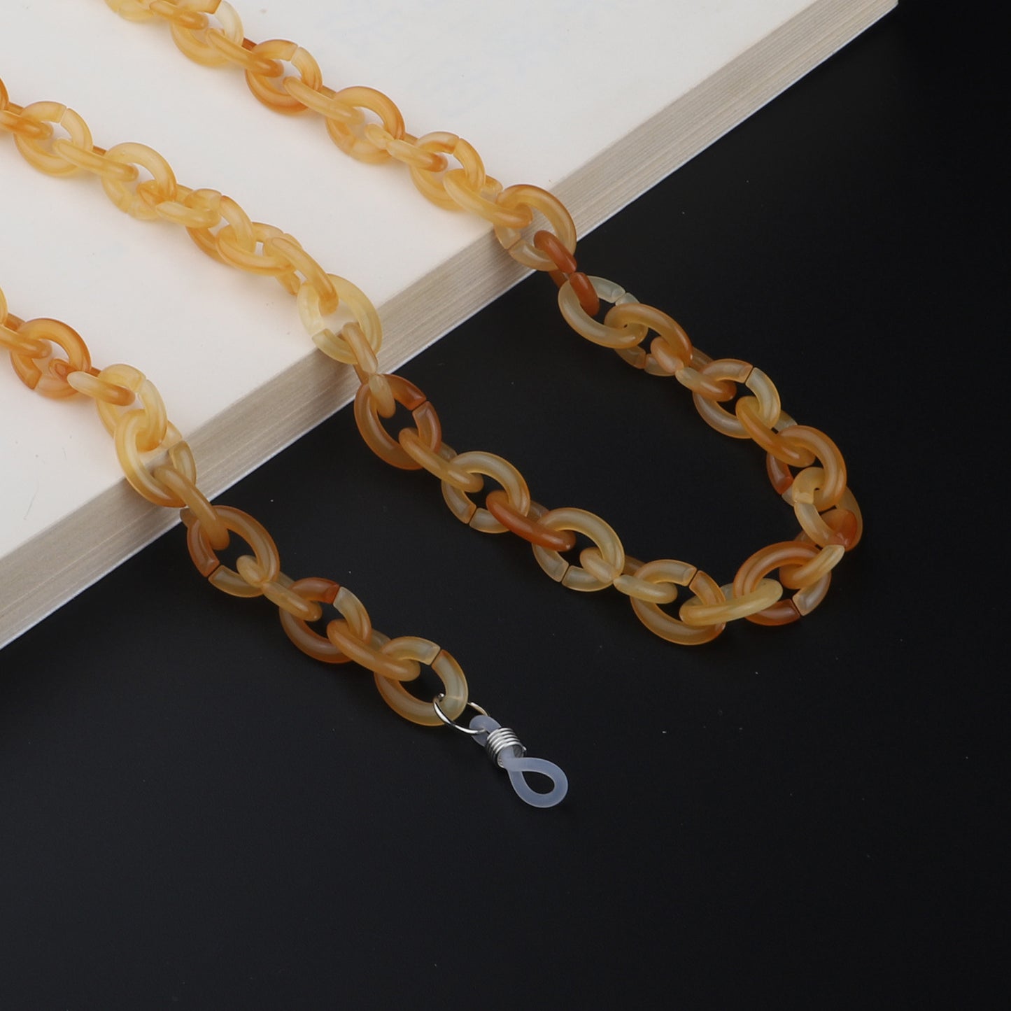 Trendy Chunky Link Brillen Kette Brehn