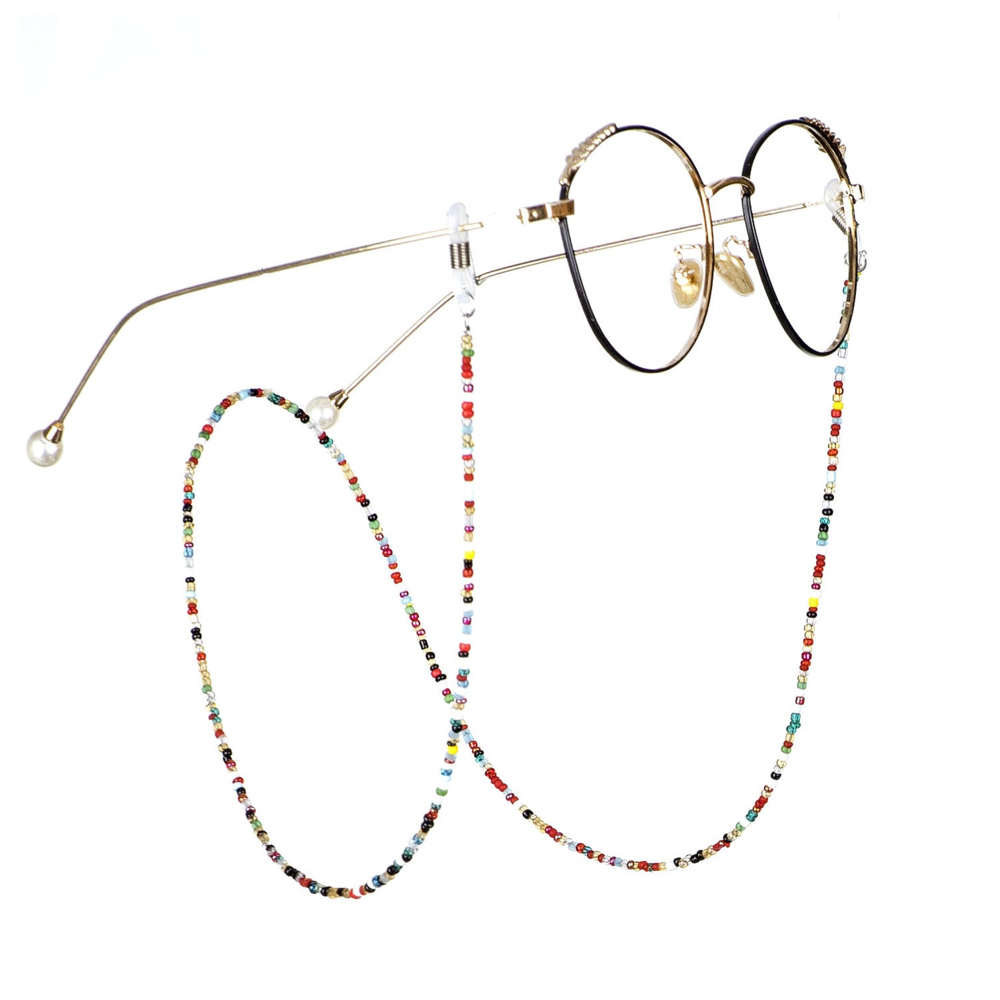 Bunte Perlen Brillenhalter Kette Brehn
