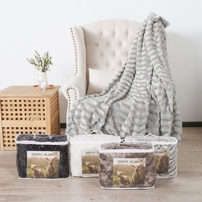 Damen hochwertige und gemütliche Kuscheldecke Brehn