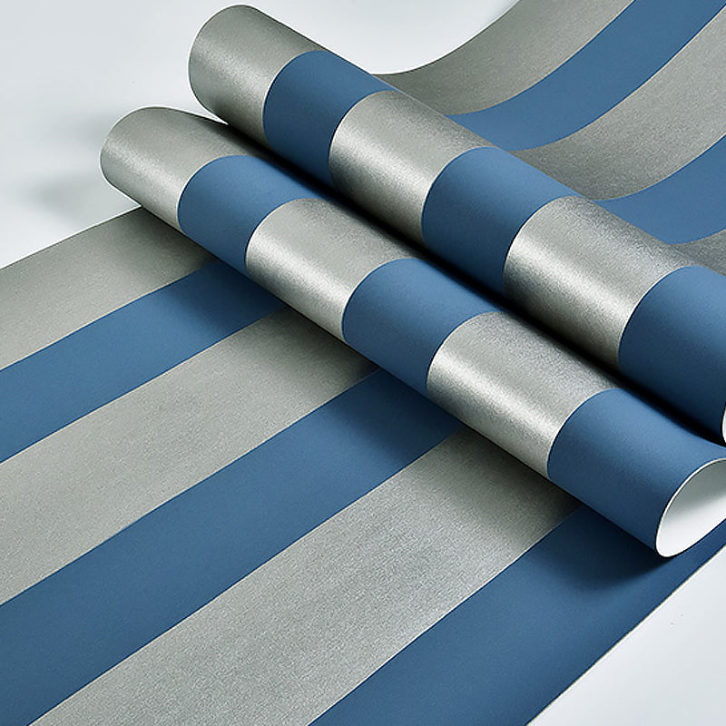 Brehn | Streifen Tapetenrolle Minimalistische Vliesmaterial Wanddekoration für Restaurant